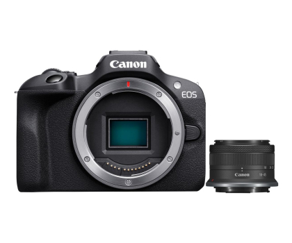Aparat CANON EOS R100 + RF-S 18-45mm f/4.5-6.3 IS STM 6052C013